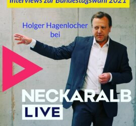 Interviews PR-Berater Holger Hagenlocher bei Radio Neckaralb Live zu den Kampagnen zur Bundestagswahl 2021